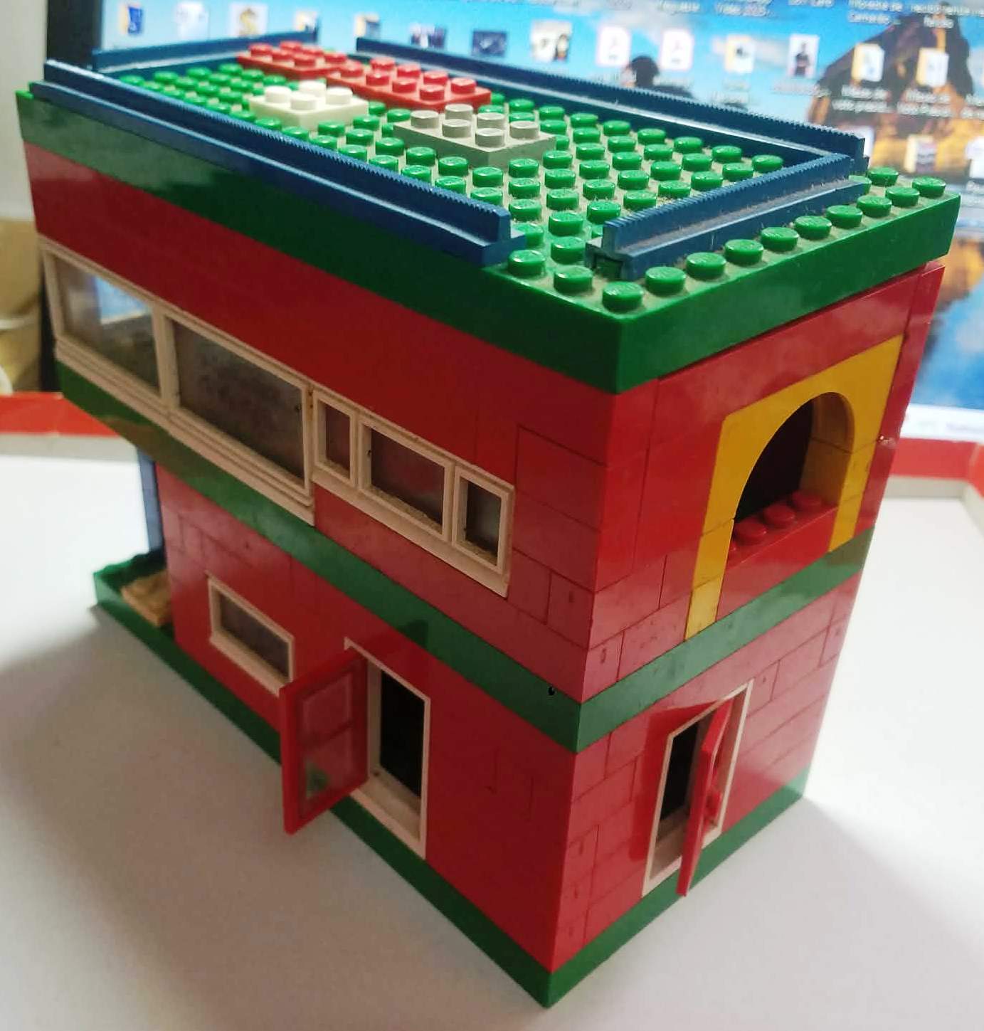 Lego vintage, com algumas peças Pat Pend
